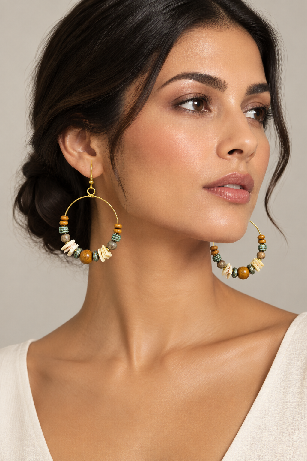 Boho Hoop Earrings