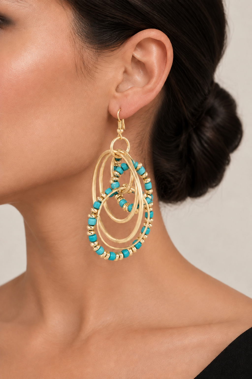 Beaded Dangle Earrings